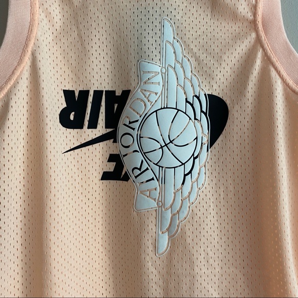 NIKE AIR JORDAN MEN JUMPMAN MESH BASKETBALL JERSEY - Picture 3 of 6